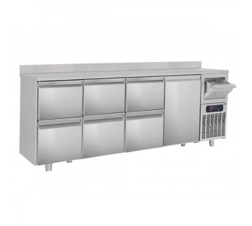Холодильний стіл барний - 2,7 x 0,6 м BGKF266A # 3 #SBGKF12
