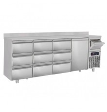 Холодильний стіл барний - 2,7 x 0,6 м BGKF266A # 3 #SBGKF13