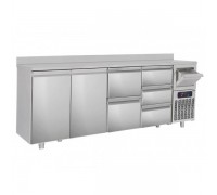 Холодильний стіл барний - 2,7 x 0,6 м BGKF266A #SBGKF1213