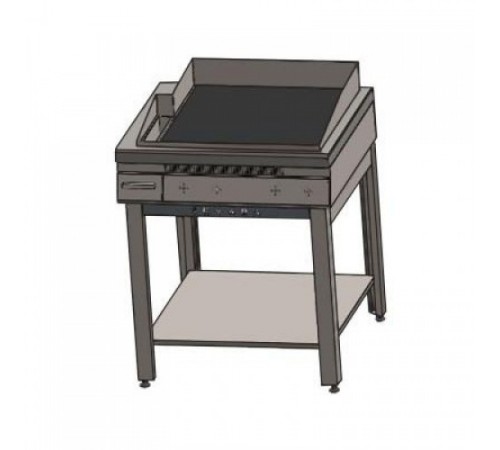 Гриль карбоновий підлоговий Skvara CARBOGRIL 600*600