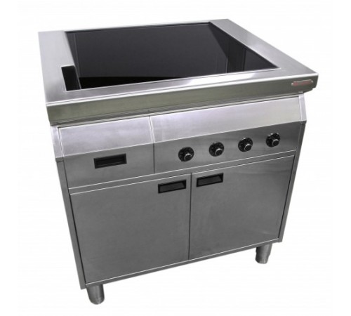 Гриль карбоновий підлоговий закритий Skvara CARBOGRIL 600*600