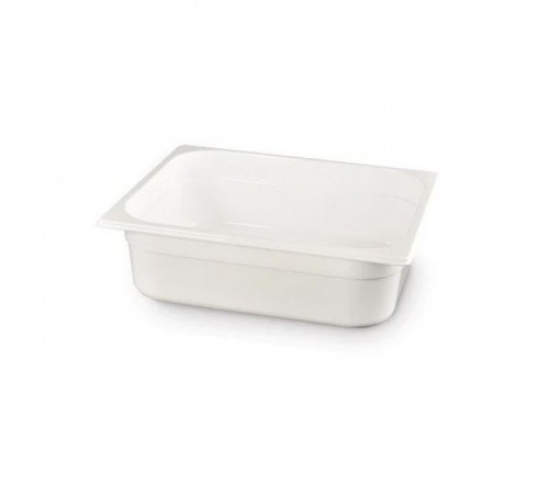 Гастроємність із білого полікарбонату GN 1/2 (H) 100 мм