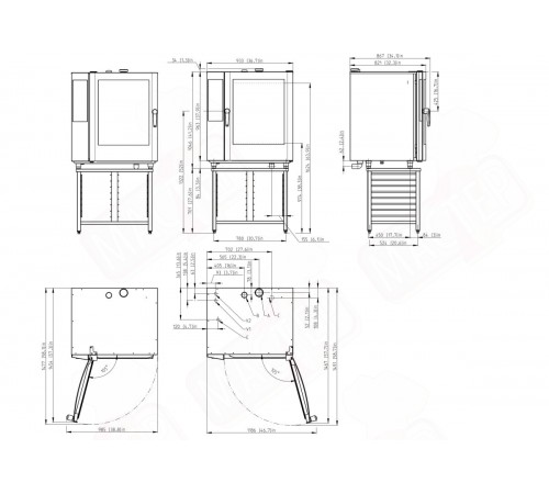 Пароконвектомат Retigo Vision-2 B1011I