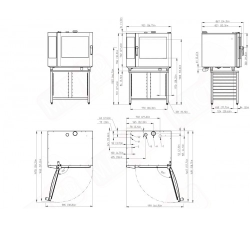 Пароконвектомат Retigo Vision-2 B611I