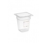 Гастроємність HACCP з поліпропілену GN 1/6 (H) 150 мм