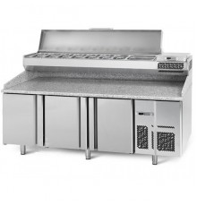 Холодильний стіл для піци - 1,4 x 0,7 м