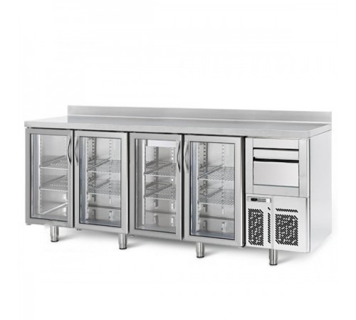 Холодильний стіл барний - 2,4 x 0,6 м BGI256HGA