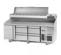 Холодильний стіл для піци - 1,9 x 0,7 м