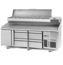 Холодильний стіл для піци - 1,9 x 0,7 м