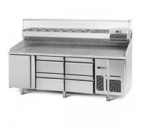 Холодильний стіл для піци - 1,9 x 0,7 м