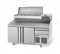 Холодильний стіл для піци - 1,7 x 0,8 м