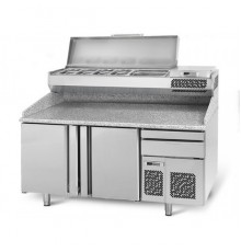 Холодильний стіл для піци - 1,7 x 0,8 м