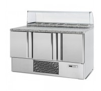 Холодильний стіл для піци - 1,4 x 0,7 м