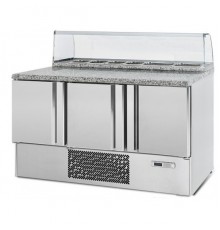 Холодильний стіл для піци - 1,4 x 0,7 м