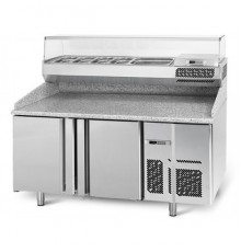 Холодильний стіл для піци - 1,5 x 0,7 м