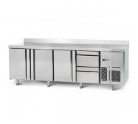 Холодильний стіл KTI257 #7SBI1212 - 2,4 x 0,6м