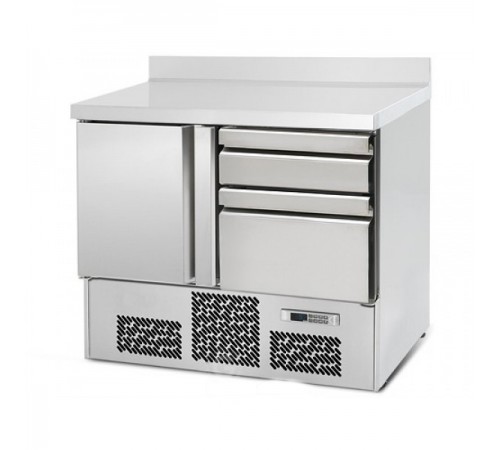 Холодильний стіл GGM Gastro KTI107M #7SBI1213 - 1,0 x 0,7м