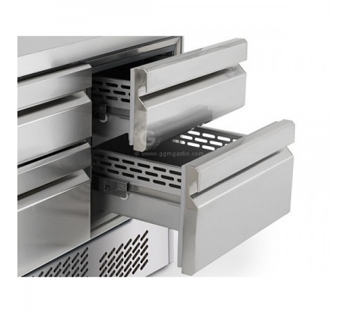 Холодильний стіл GGM Gastro KTS187ND #3 #SBS1212 -1,8 x 0,7м