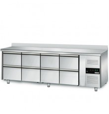 Холодильний стіл GGM Gastro KTS227AND #4 #SBS1212 - 2,2 x 0,7м