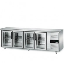 Холодильний стіл для напитків - 2,2 x 0,7 м KTS227ND #G4