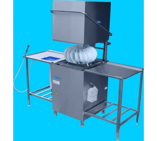 Машина посудомийна універсальна ТОРГМАРШ МПУ-700-01 зі столами завантаження та розвантаження
