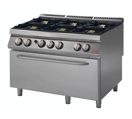 Плита ял. 6-ти конфор. .Modular PK 70/120 CFGG