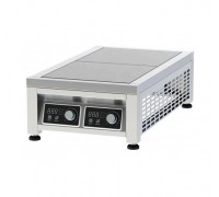 Плита індукційна настільна 2 конфорки 7 кВт