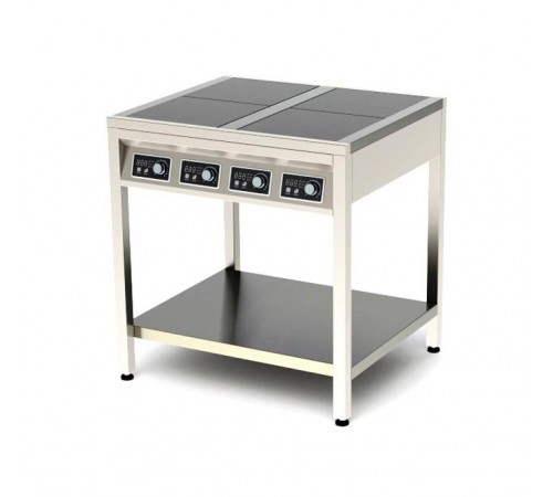 Плита індукційна 4 конфорки 20 кВт