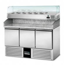 Холодильний стіл для піци - 1,4 x 0,7 м