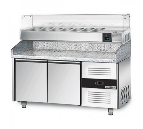 Холодильний стіл для піци - 1,5 x 0,8 м