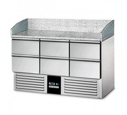 Холодильний стіл для піци - 1,4 x 0,7 м