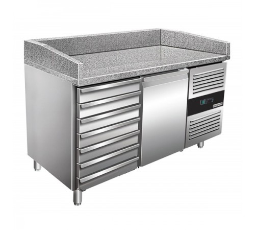 Холодильний стіл для піци - 1,5 x 0,8 м