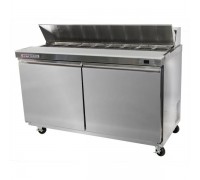 Саладетта/холодильний стіл для піци - 1,23 x 0,86 м