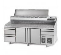 Холодильний стіл для піци - 2,3 x 0,8 м