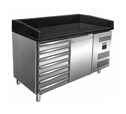 Холодильний стіл для піци - 1,5 x 0,8 м