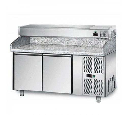 Холодильний стіл для піци - 1,5 x 0,8 м