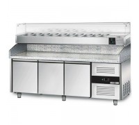 Холодильний стіл для піци - 2,0 x 0,8 м