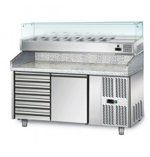 Холодильний стіл для піци - 1,5 x 0,8 м