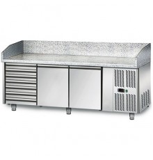 Холодильний стіл для піци - 2,0 x 0,8 м