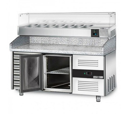 Холодильний стіл для піци - 1,5 x 0,8 м