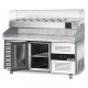 Холодильний стіл для піци - 1,5 x 0,8 м
