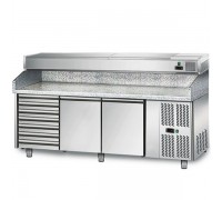 Холодильний стіл для піци - 2,0 x 0,8 м
