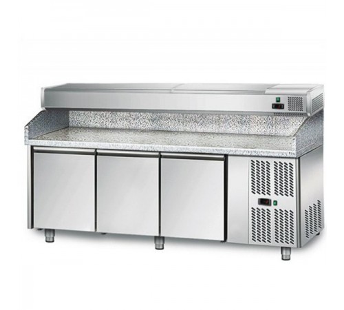 Холодильний стіл для піци - 2,0 x 0,8 м