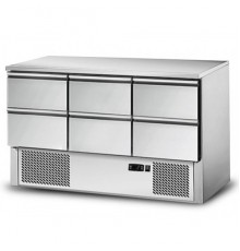 Холодильний стіл GGM Gastro SAG147END #3 #SBG1212 - 1,37 x 0,7м