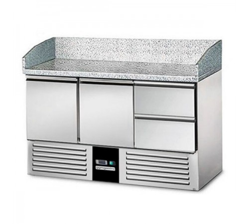 Холодильний стіл для піци - 1,4 x 0,7 м