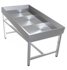 Столи для викладення риби на льоду