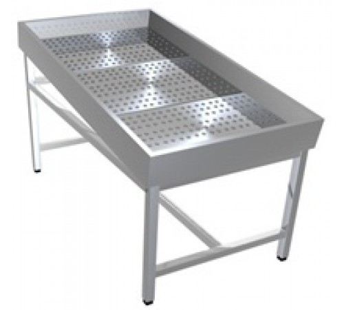 Столи для викладення риби на льоду