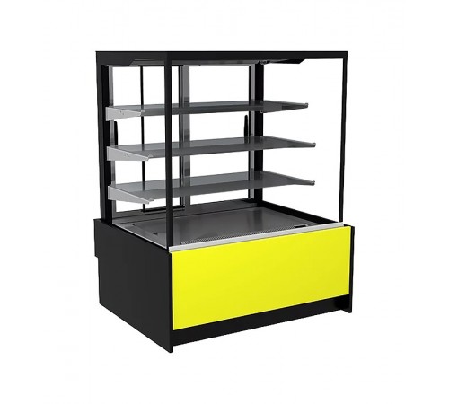 Вітрина кондитерська VDL108A (нерж)