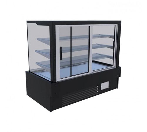 Вітрина кондитерська VDL158A (нерж)