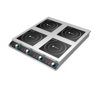 Плита індукційна Hurakan HKN-ICF35Dx47 4-х конфорочна, 14000w